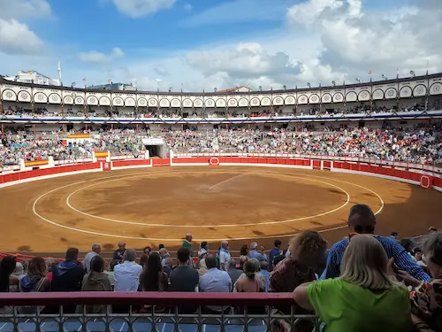 ruedo y tendidos